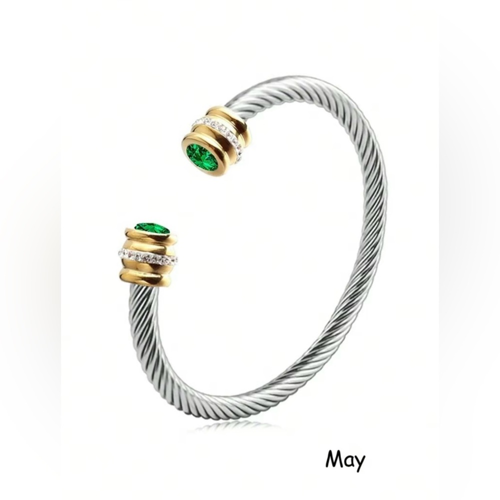 May Silver & Gold Bracelet